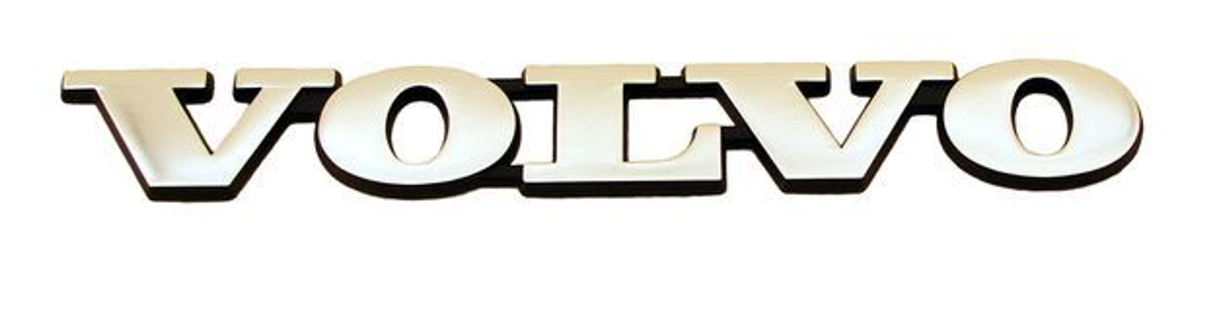 Emblem "VOLVO" bagpå til Volvo 240, 260, 262, 260 1980-85