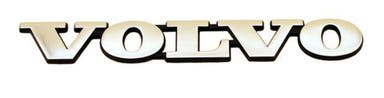 Emblem "VOLVO" bagpå til Volvo 240, 260, 262, 260 1980-85