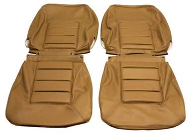 Forsædebetræk til Volvo 164 beige/brun kode 928