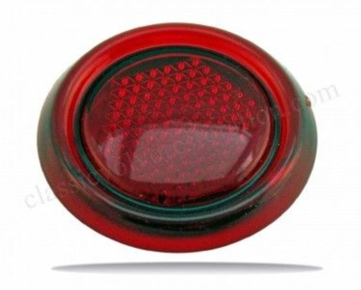 Glasoverligger til Volvo PV444, rød