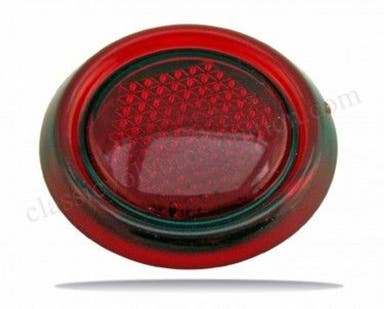 Glasoverligger til Volvo PV444, rød