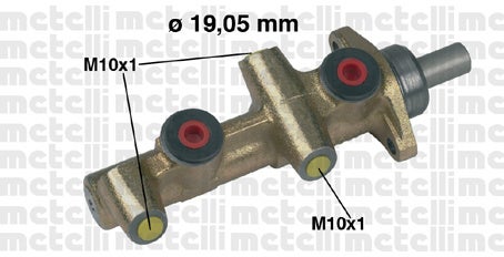 Bremsehovedcylinder til Volvo 740, 760, 940, 960 med ABS 1982-91 — bild 2 av 3