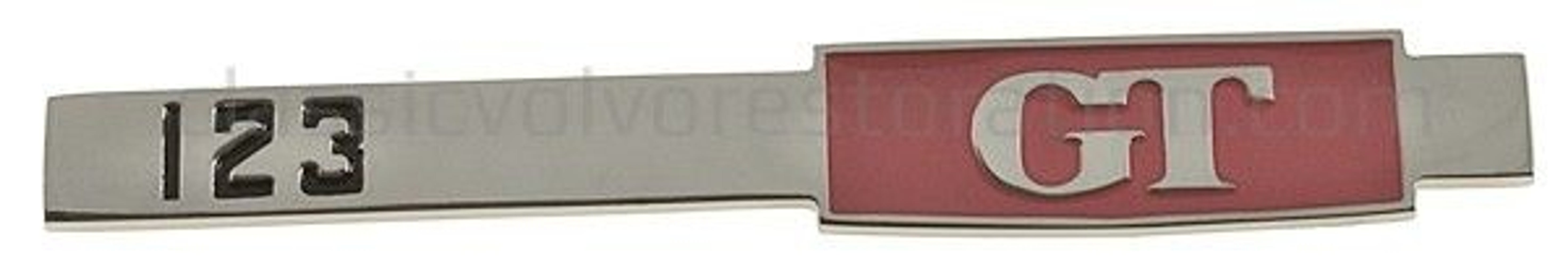 Emblem "123 GT" til Volvo Amazon bagage — bild 2 av 2