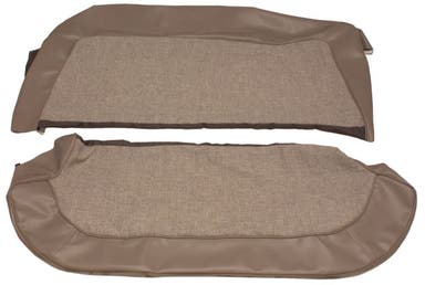 Bagsædebetræk til Volvo Amazon 4d 1960-61 grå/grå beige