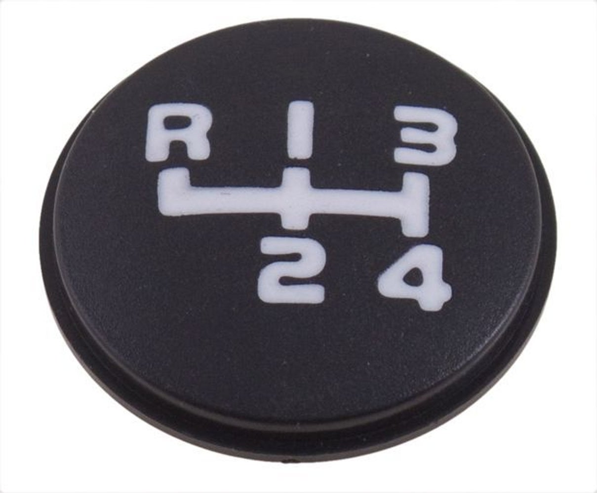 Symbolskive gearstangsknop til Volvo 240, 740