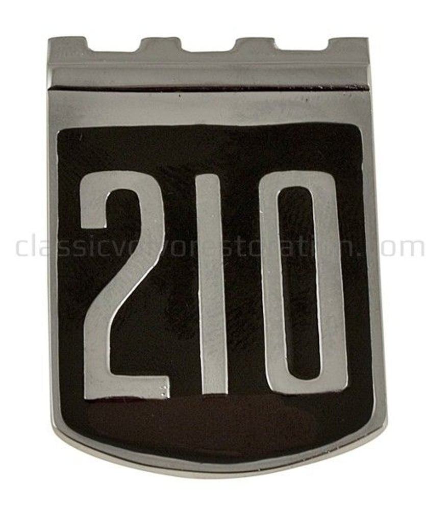 Emblem "Volvo 210" til Volvo 210 1965-68 — bild 2 av 2