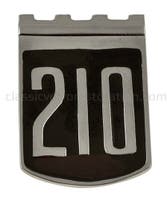 Emblem "Volvo 210" til Volvo 210 1965-68 — bild 2 av 2