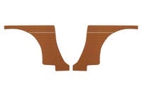 Bagpaneler til Volvo 1800S 1964-68 brune — bild 1 av 3