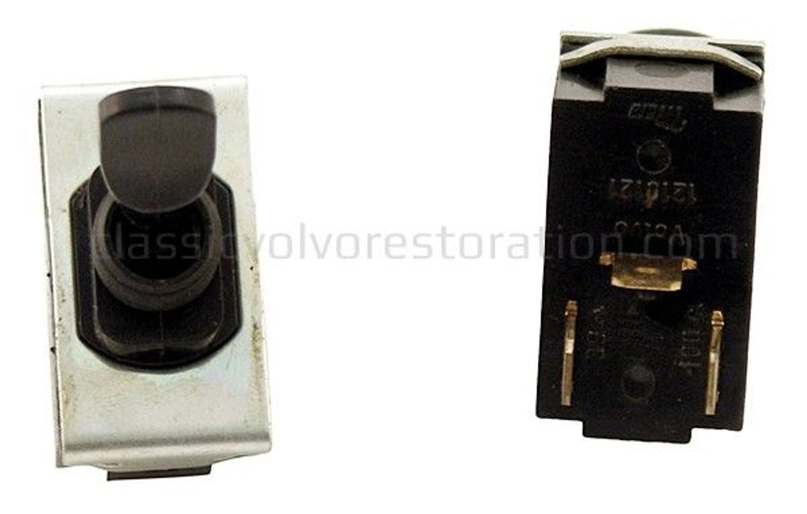 Kontakt til blinklys til overdrive/fjernlys til Volvo 1800, 1800E, 1800ES, 1970-73 — bild 2 av 2