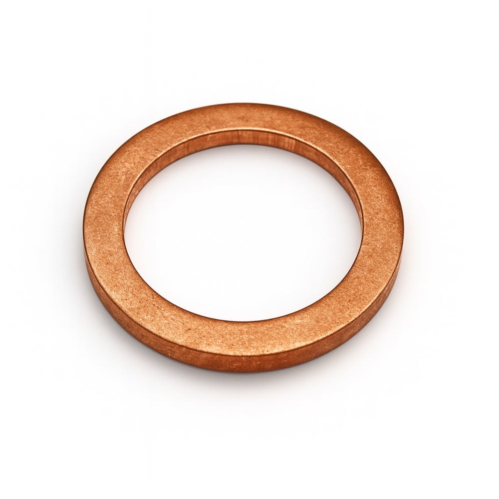 Kobberskive 10x14,5 mm bremseslange, flex til Volvo Amazon, Amazon Kombi — bild 2 av 2