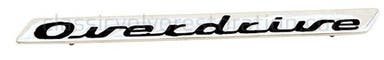 Emblem "Overdrive" til Volvo Amazon, 140, 164 bagagerum