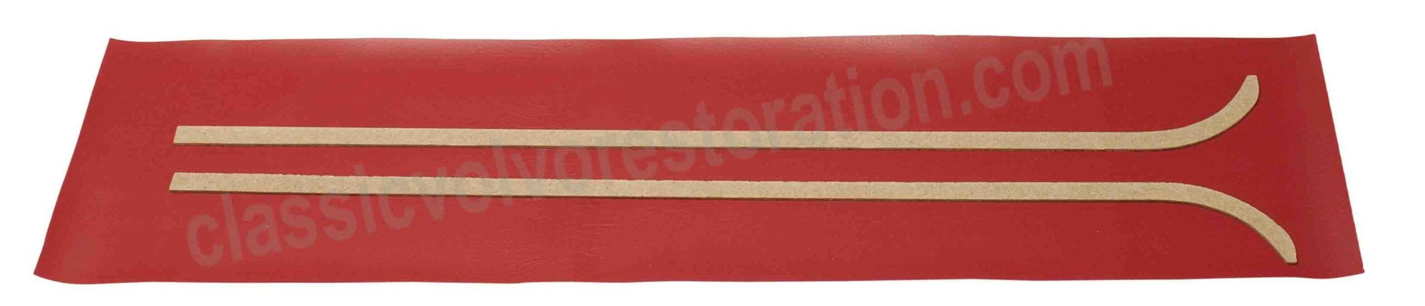 Paneler B-stolpe til Volvo PV544, Duett 1962-63, røde