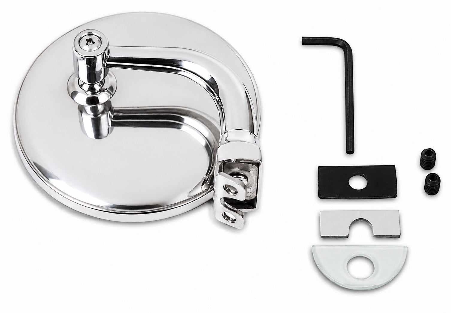 Sidespejl til dør – Peep Mirror 4" – Volvo PV 444, 544 — bild 2 av 3