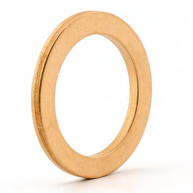 Kobberskive 16,2x21,6x1,4 mm til Volvo PV444, PV544, Duett, Amazon, Amazon Kombi, 1800