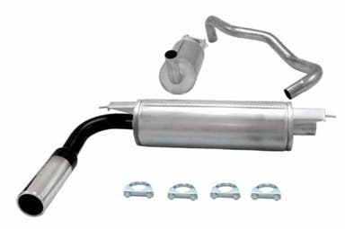 Udstødningssystem til Volvo 240, 1985-, 2" sport efter katalysator