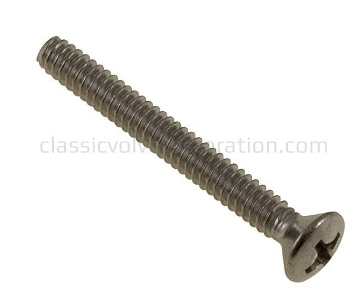 Skrue UNC 6-32x1 1/4" (32 mm) bagagehåndtagsglas til Volvo Amazon, Amazon Kombi — bild 2 av 2