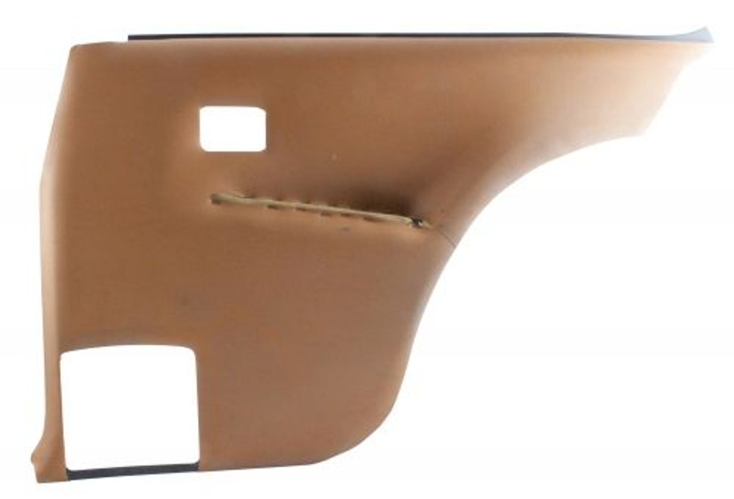 Bagpanel til Volvo 142, 1971, gulbrun, højre