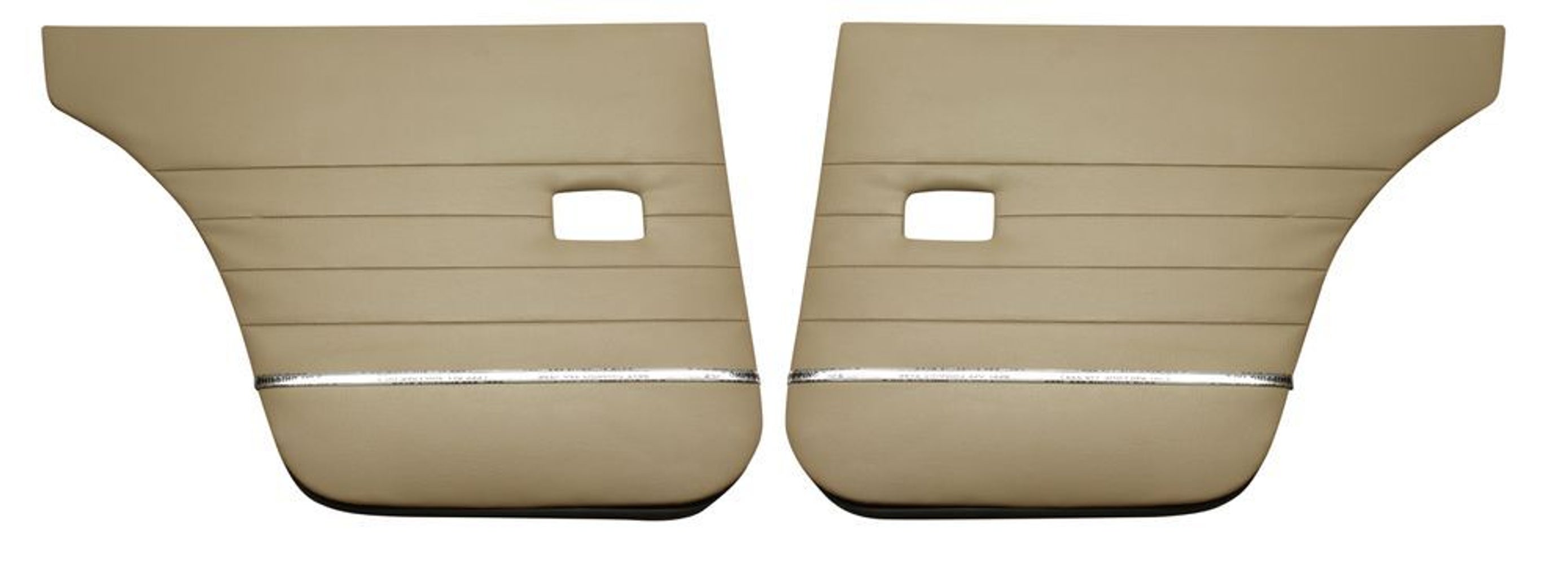 Bagdørspaneler til Volvo Amazon 4d, Amazon Kombi, 1962-63, nougat