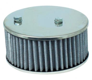 Luftfilter Stromberg CD175 med ventilation Højtydende rustfrit stål til Volvo B18, B20