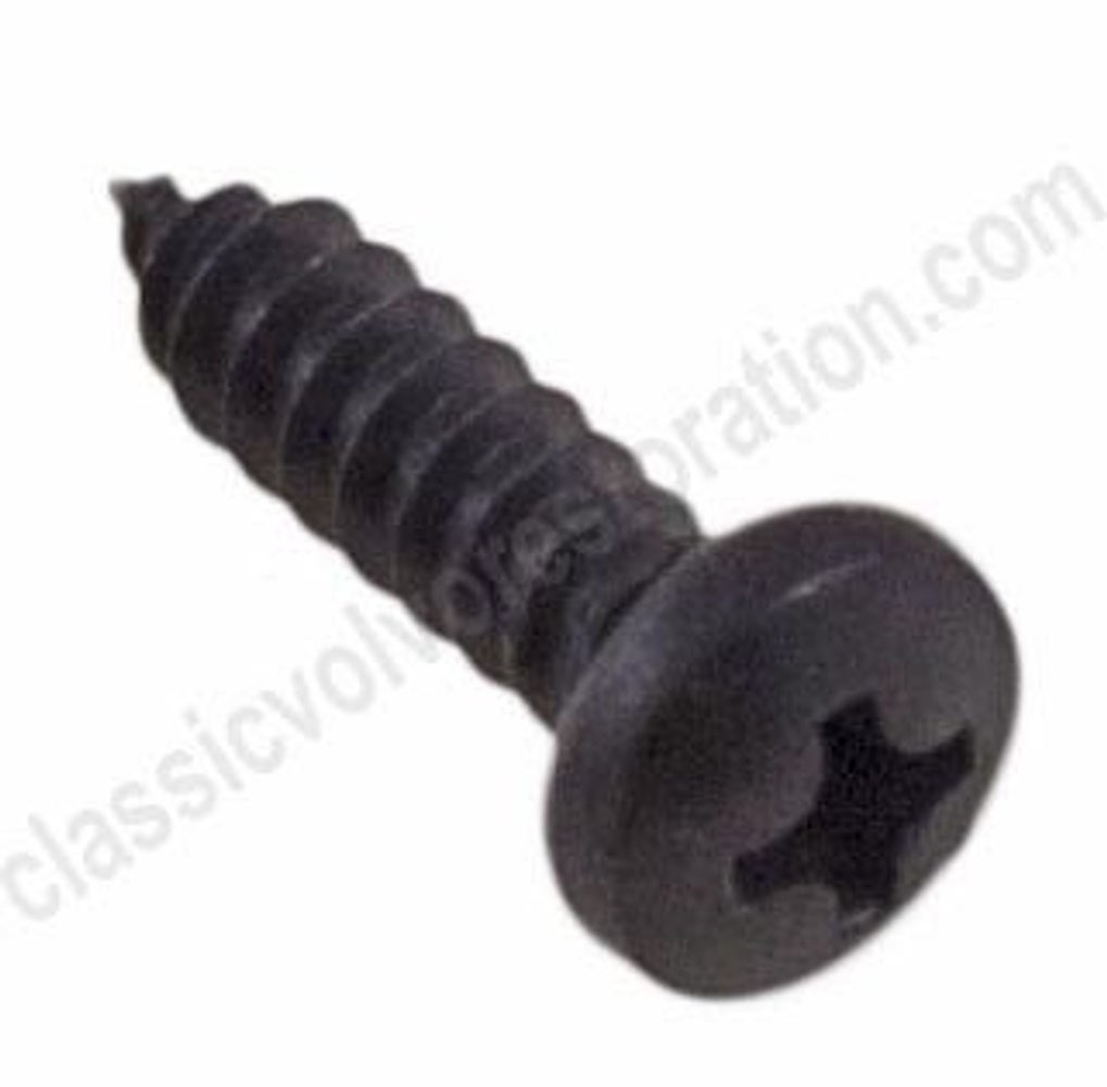 Skrue RXS sort l=16 mm til Volvo PV444, PV544, Duett