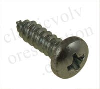 Skrue med krydsfordybning rundt hoved spids ende B10X16 til Volvo 740, 760 — bild 1 av 2