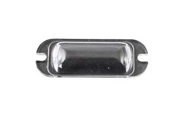 Nummerpladelys i glas til Volvo PV444, PV544 1957-66