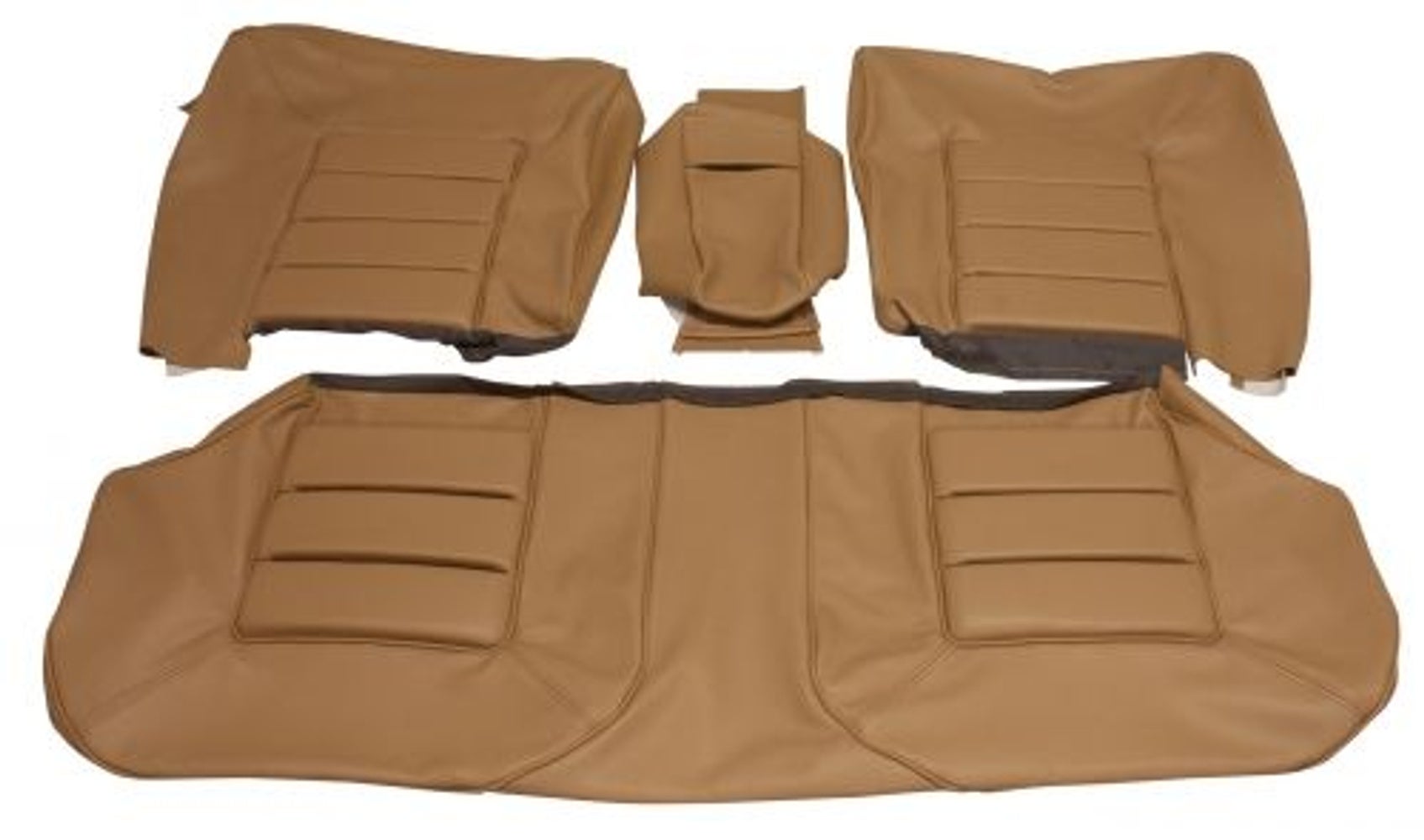 Bagsædebetræk til Volvo 164 beige/brun kode 928
