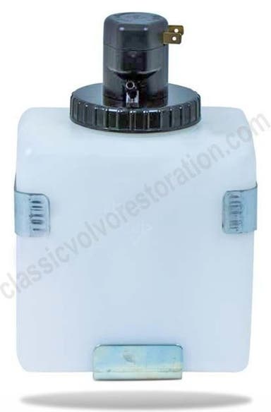 Sprinklerpumpe med beholder til Volvo 1961-, Amazon, 1800S 1967-, 140, 164, 240